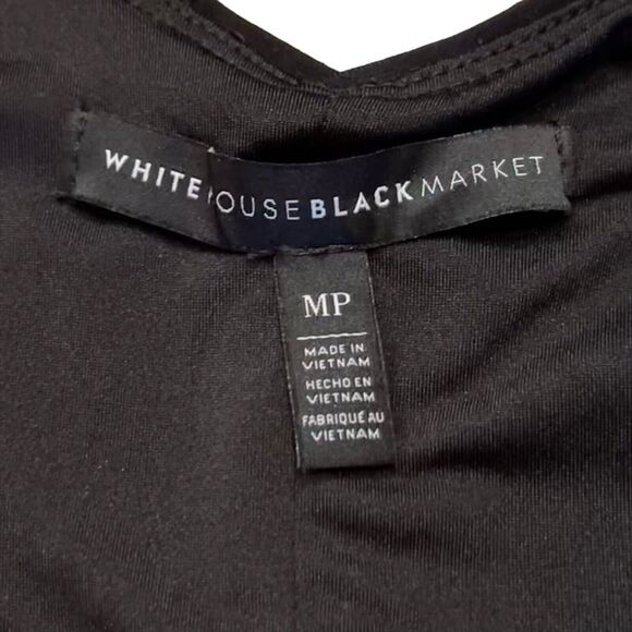 White House Black Market Dress Floral Bell Sleeve Sheath - Picture 8 of 12